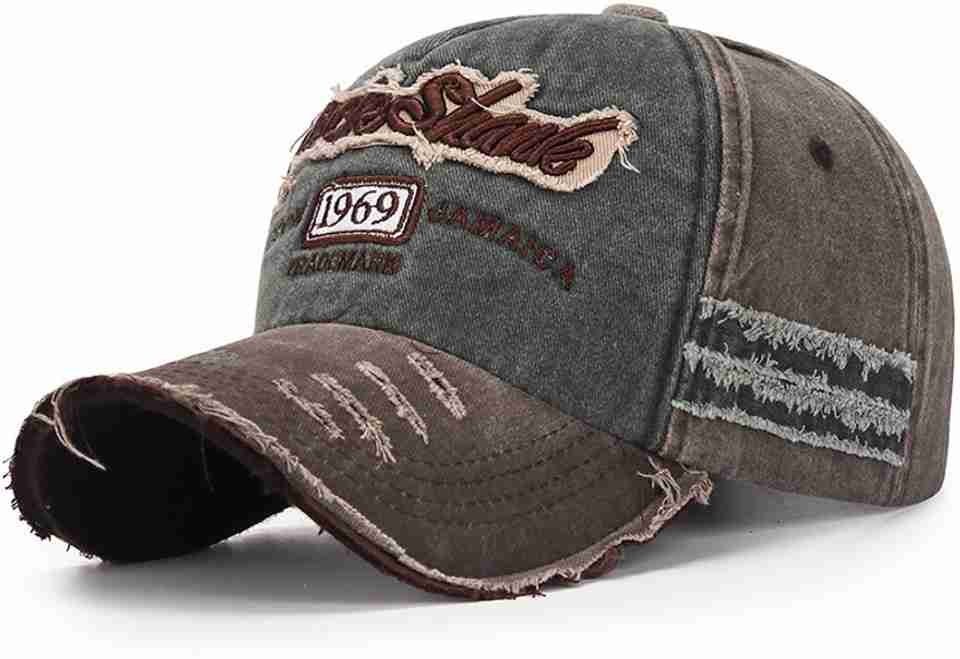 Frackson Solid Self Design Sports Cap - Image 6