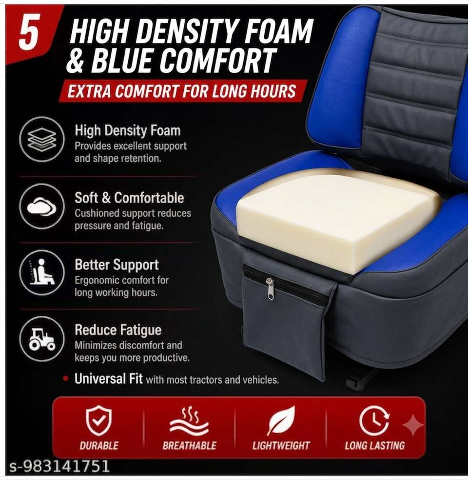 farmfit Rexin PU Leather Car Seat Cover - Image 8