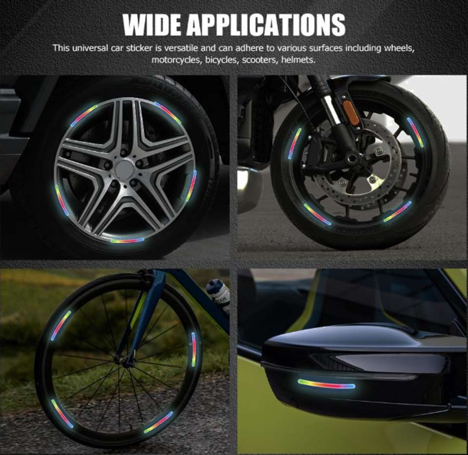 MALBEC Multicolor Car & Bike Sticker - Image 6