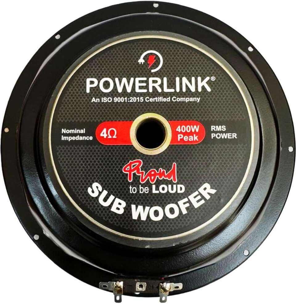 Powerlink 10" Orange Subwoofer 400W - Image 7
