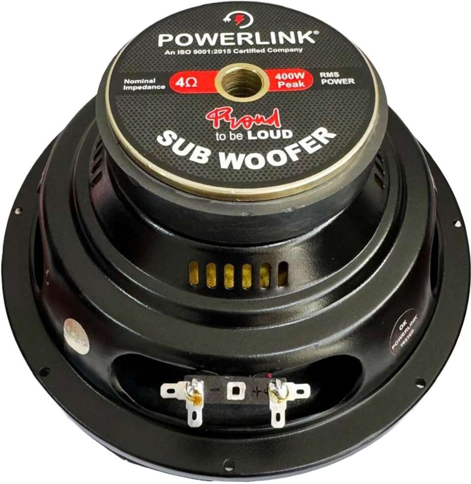 Powerlink 10" Orange Subwoofer 400W - Image 9