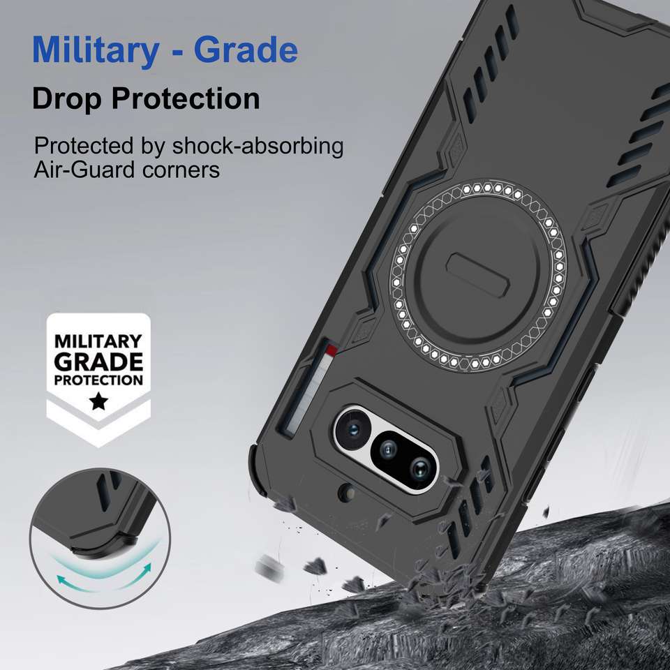 CaseRepublic Back Cover for Nothing Phone (4a) Black - Image 9