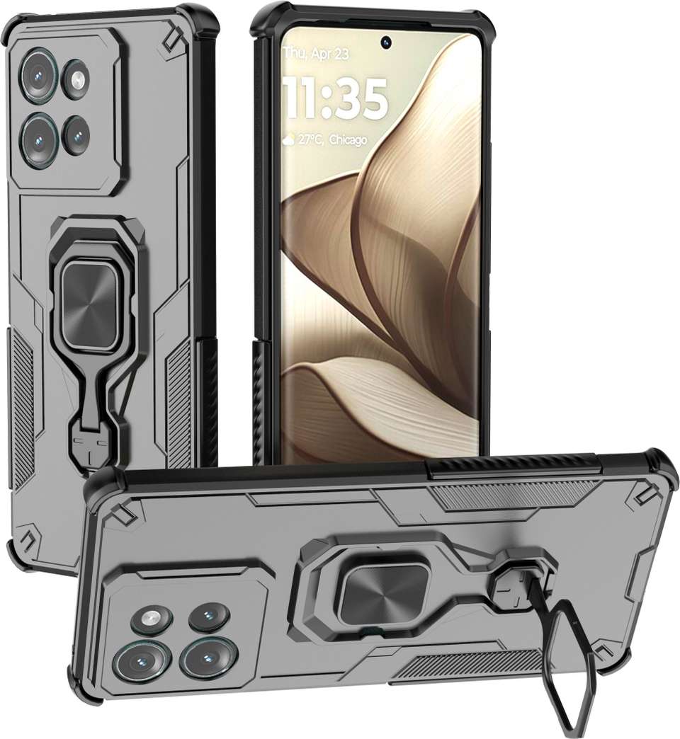 KartV Back Cover for Motorola Edge 50 Black - Image 8