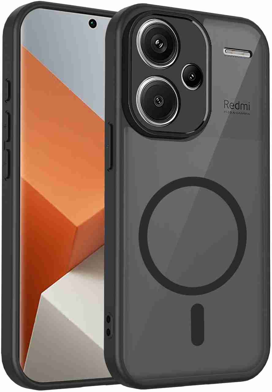 Cover Alive Back Cover for Redmi Note 13 Pro Plus 5G (Black) - Image 7