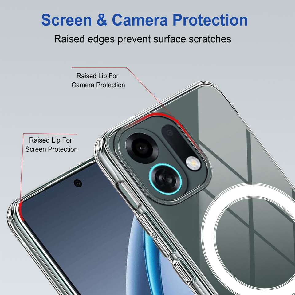 CaseRepublic Back Cover for OPPO K13 Turbo Pro 5G (Transparent) - Image 8