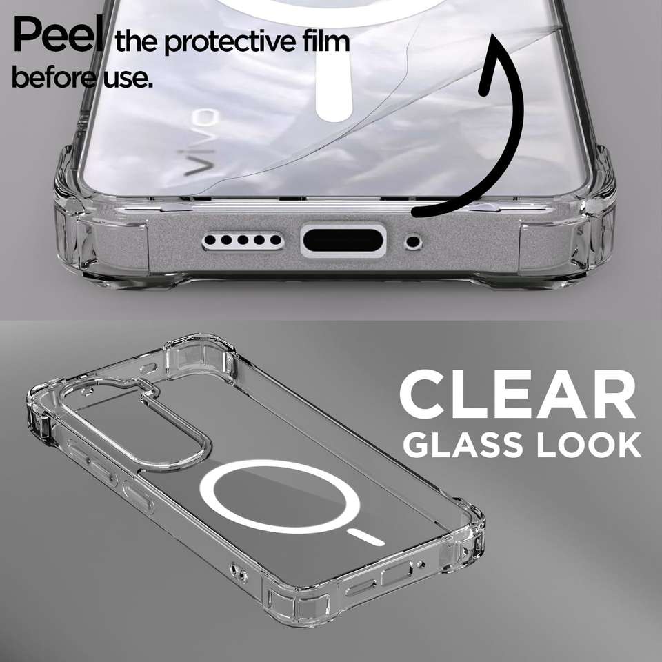 MOBIDEER Back Cover for Vivo Y400 5G - Image 9