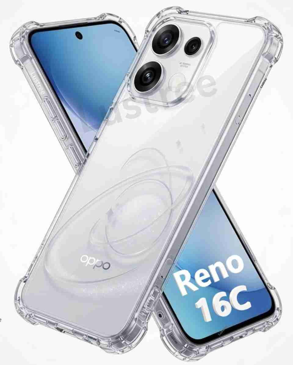 Lustree Back Cover for OPPO Reno 16C Transparent - Image 6