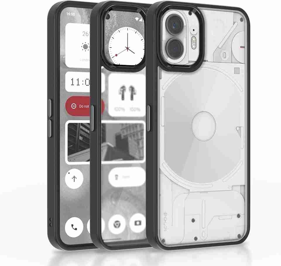 Pikkme Back Cover for Nothing Phone 2 (Black) - Image 9