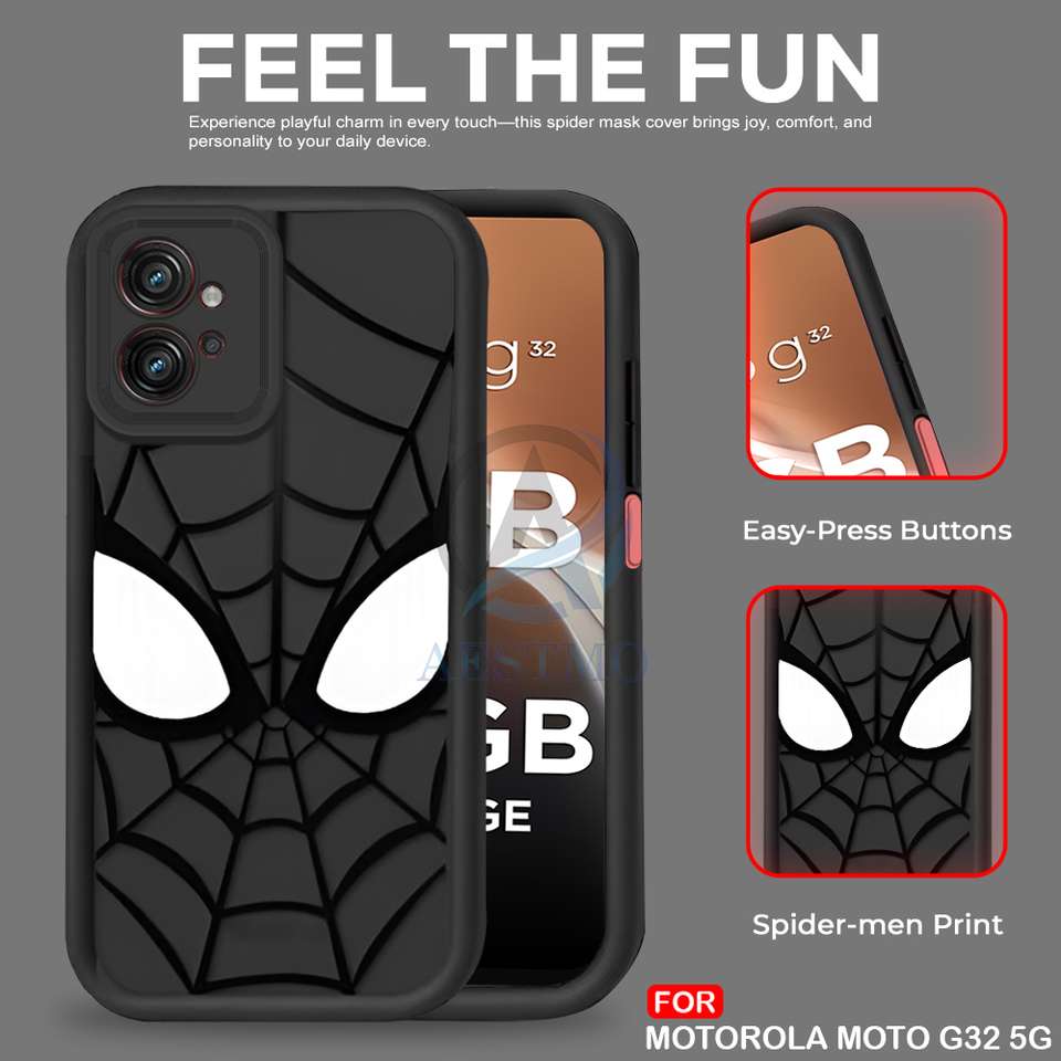 AESTMO Back Cover for Moto G32 5G Black - Image 7