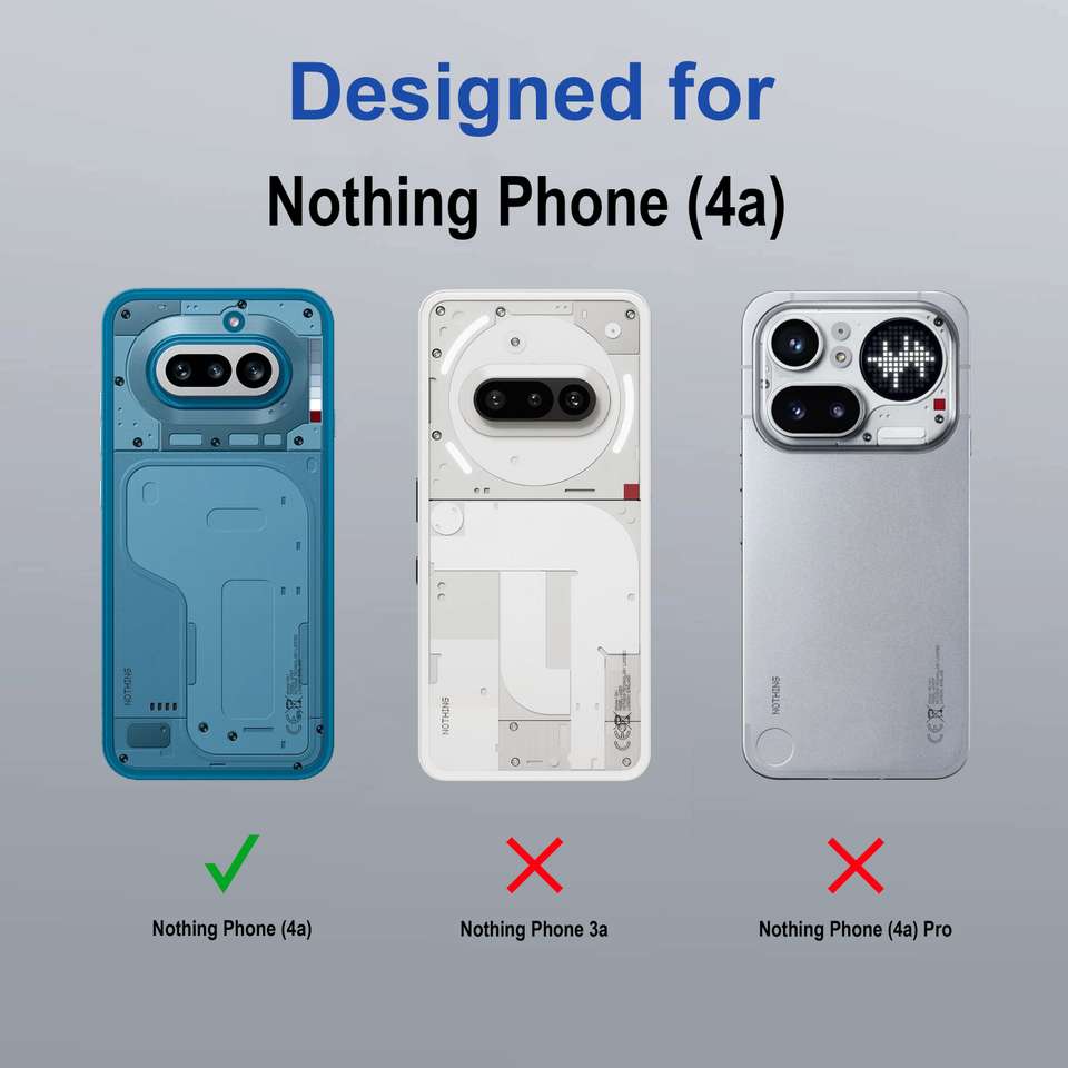 CaseRepublic Back Cover for Nothing Phone (4a) Black - Image 8
