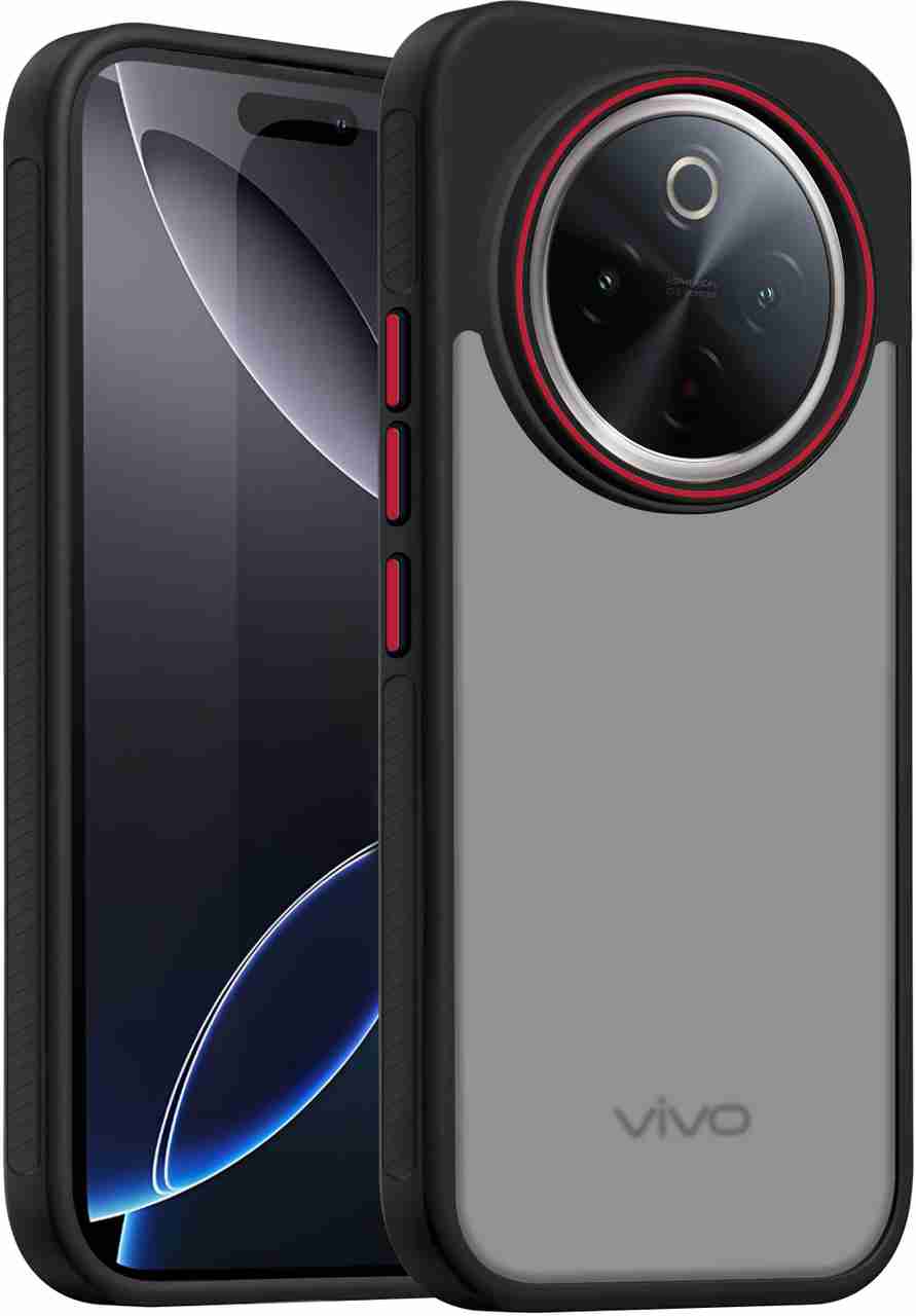 V-TAN Back Cover for Vivo Y300 Pro Black - Image 8