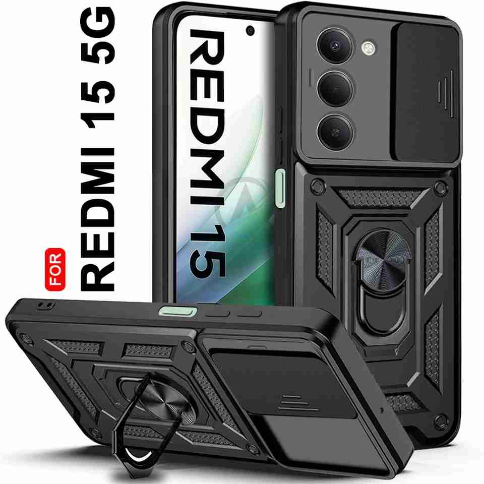 AESTMO Back Cover for Redmi 15 5G Black - Image 7
