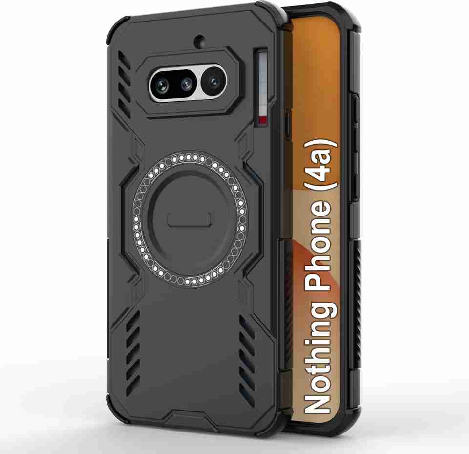 CaseRepublic Back Cover for Nothing Phone (4a) Black - Image 7