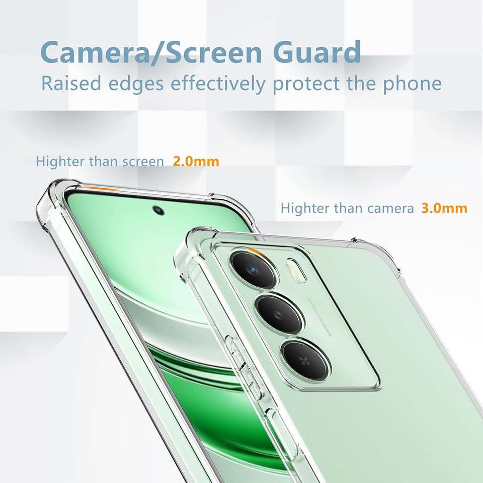 COVERLINE Realme C73 5G Silicon Transparent Case - Image 7