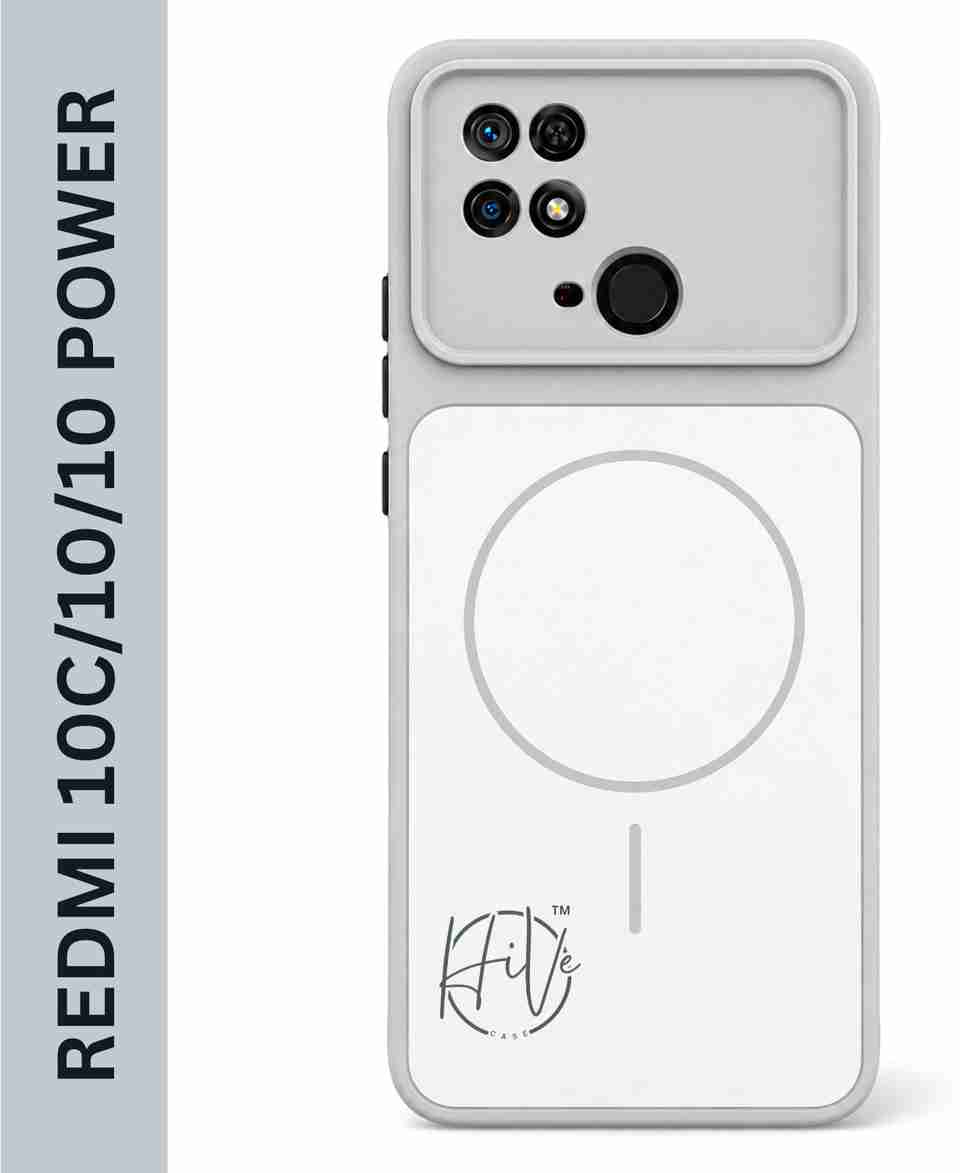 Hive Back Cover for Redmi 10C, 10, 10 Power (Grey) - Image 6