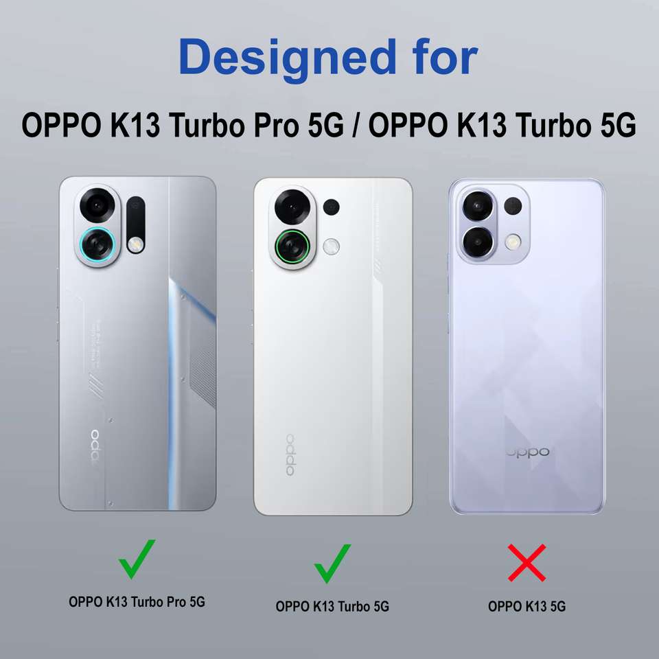 CaseRepublic Back Cover for OPPO K13 Turbo Pro 5G (Transparent) - Image 7
