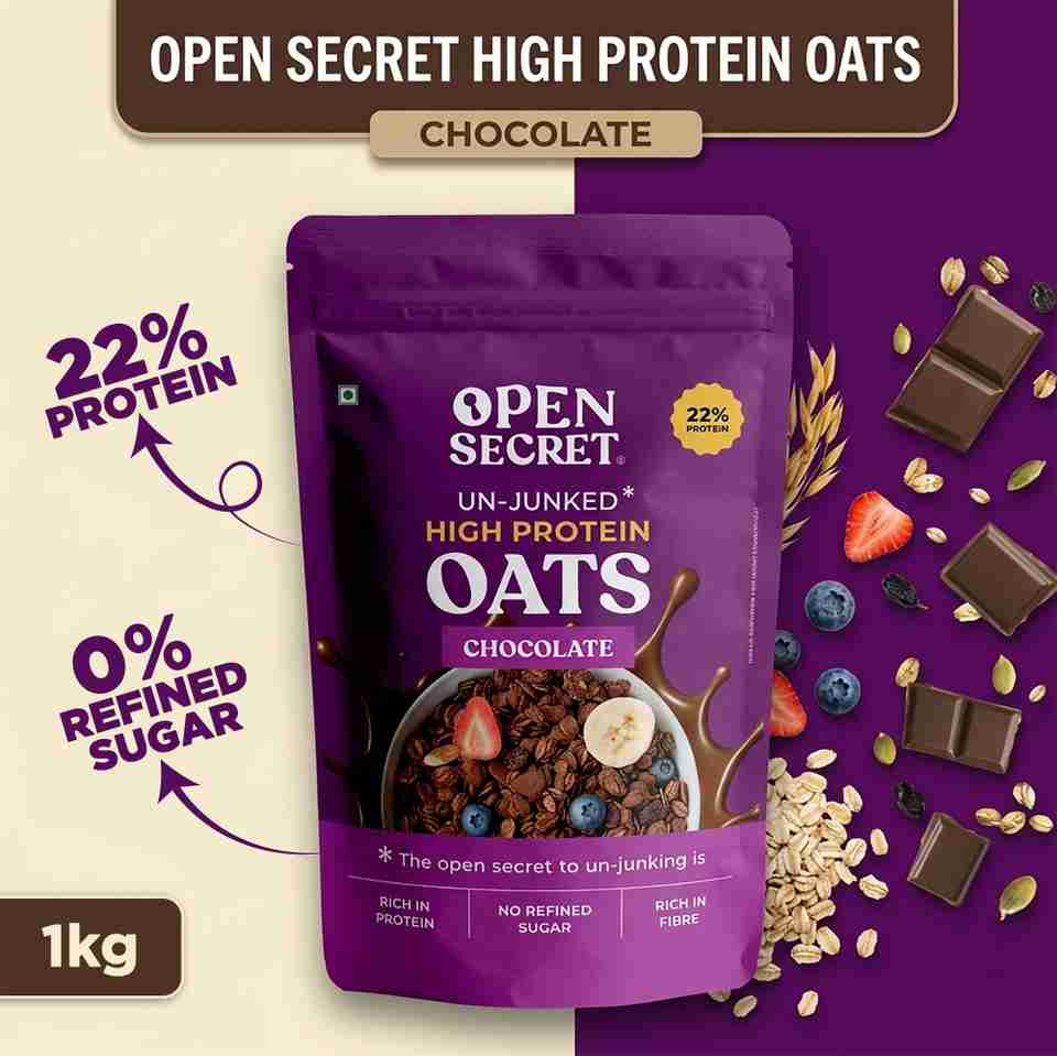 OPEN SECRET High Protein Oats - Image 8