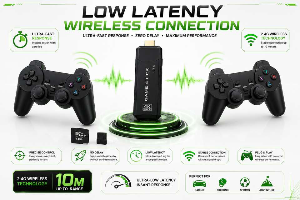 M8 4K Ultra HD Game Stick 64GB - Image 8