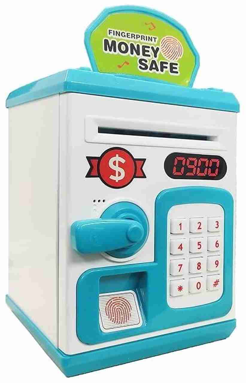 K.D Tinytots Fingerprint Money Safe ATM for Kids - Image 3