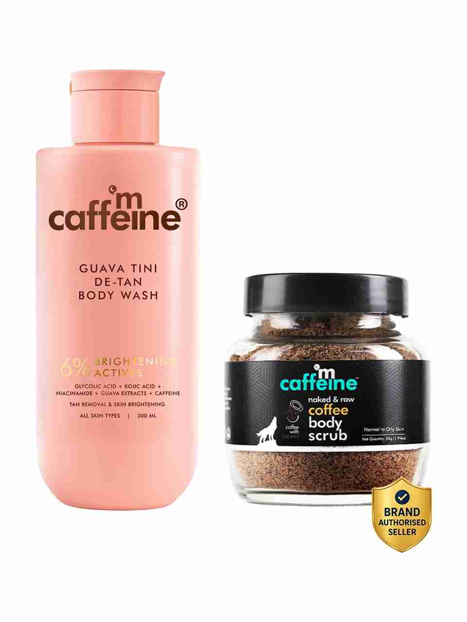 mCaffeine Guava DeTan Body Wash 300ml - Image 3
