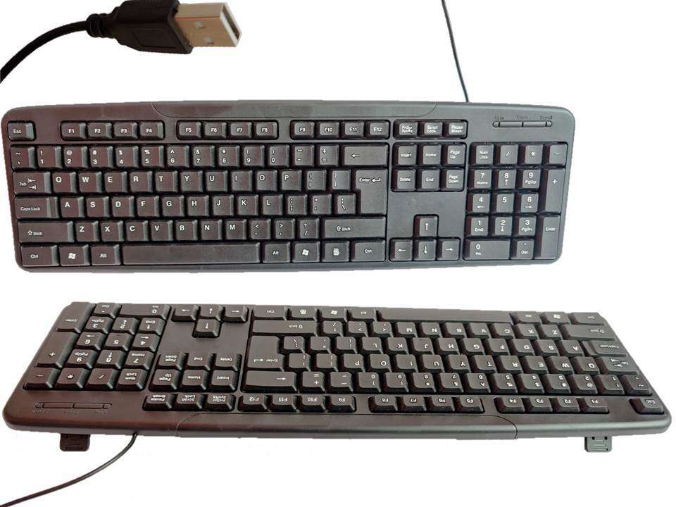 ANJO 3-in-1 USB Keyboard, Mouse, Pad, 2.0 Hub, LED, 1.5m Ext Cable - Image 7