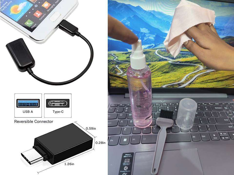 ANJO 3-in-1 USB Keyboard, Mouse, Pad, 2.0 Hub, LED, 1.5m Ext Cable - Image 8