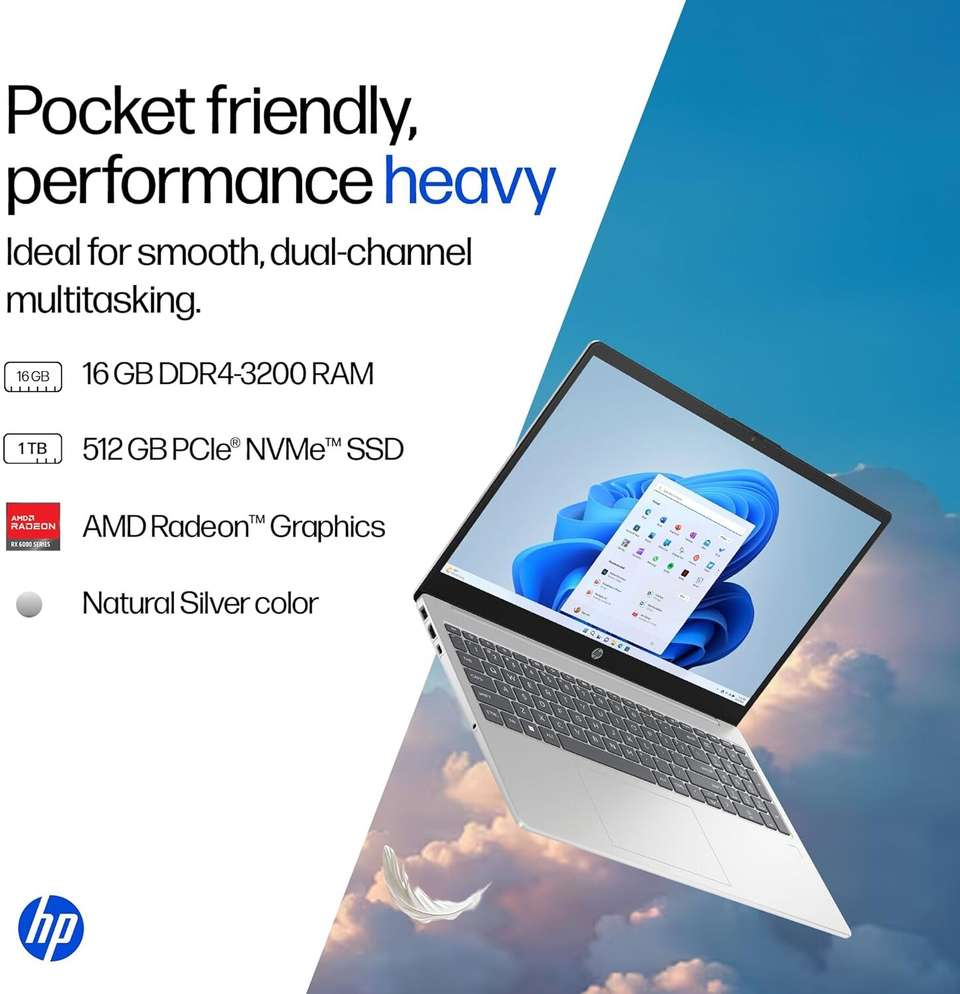 HP 15-fc0476AU AMD Ryzen 7 5825U 16GB RAM 16GB Optane - Image 8