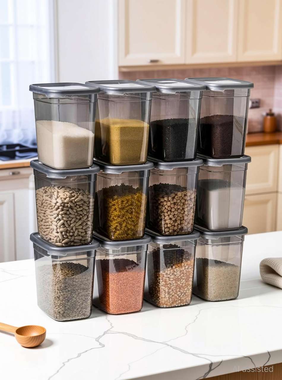 Stysol 1.2L Plastic Grocery Container - Image 9