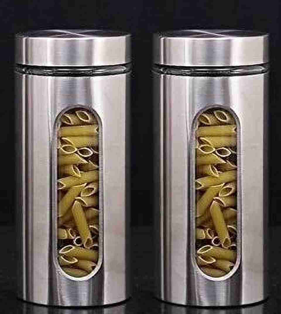 GRICKZO Glass Tea Coffee & Sugar Pack of 2 · 900 ml (1.8 L total) - Image 6
