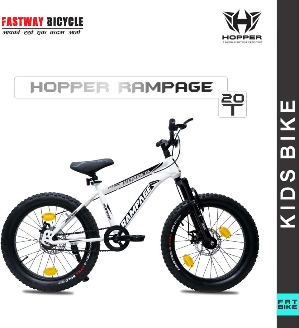 Fastway RAMPAGE Fat Bike with Front Shock - Image 8