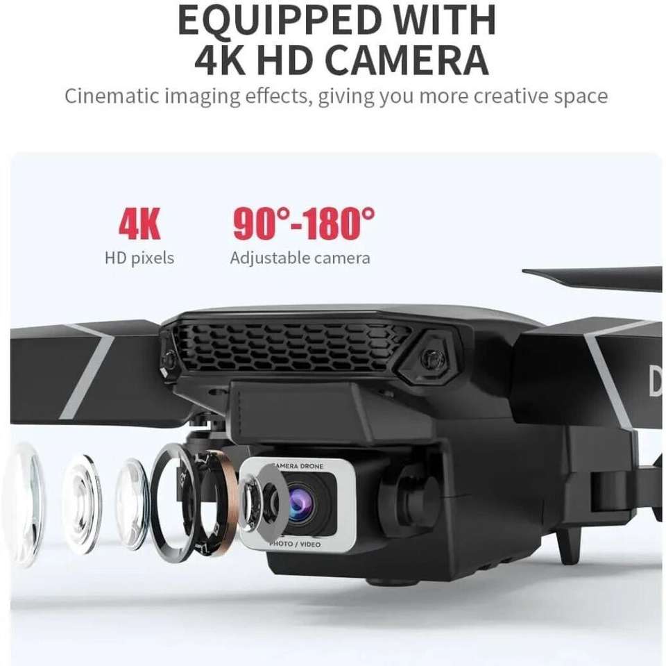 RBR Quadcopter Drone with Headless Mode, Altitude Hold - Image 8