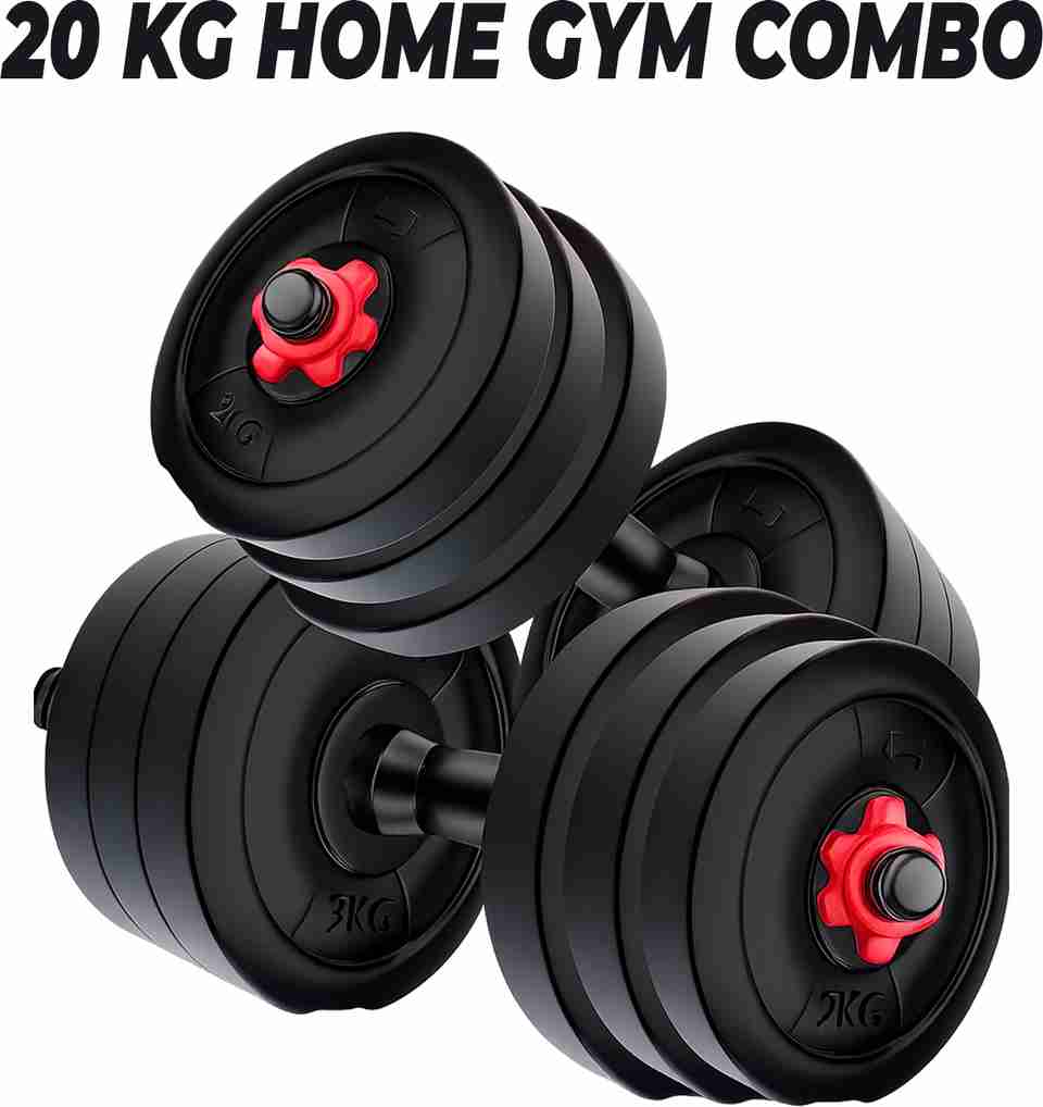 JMB 20kg Combo 2.5kg*8pc Plate With Dumbbell Rods Pack of 2 - Image 5