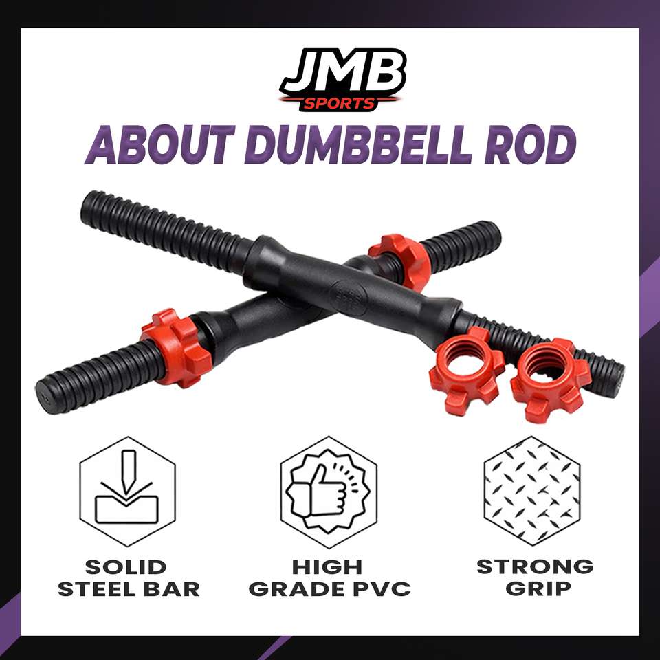 JMB 20kg Combo 2.5kg*8pc Plate With Dumbbell Rods Pack of 2 - Image 8