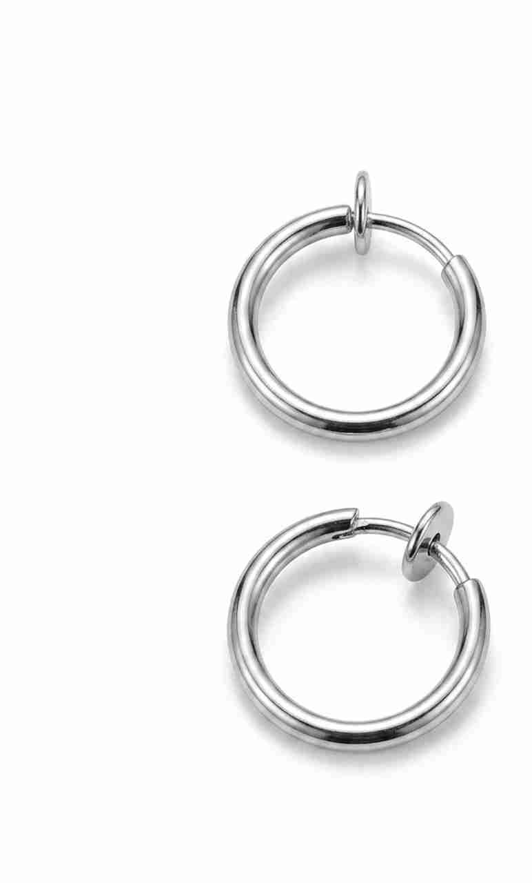 aAVC ENTERPRISES Stainless Steel Non-Piercing Earrings - Image 5