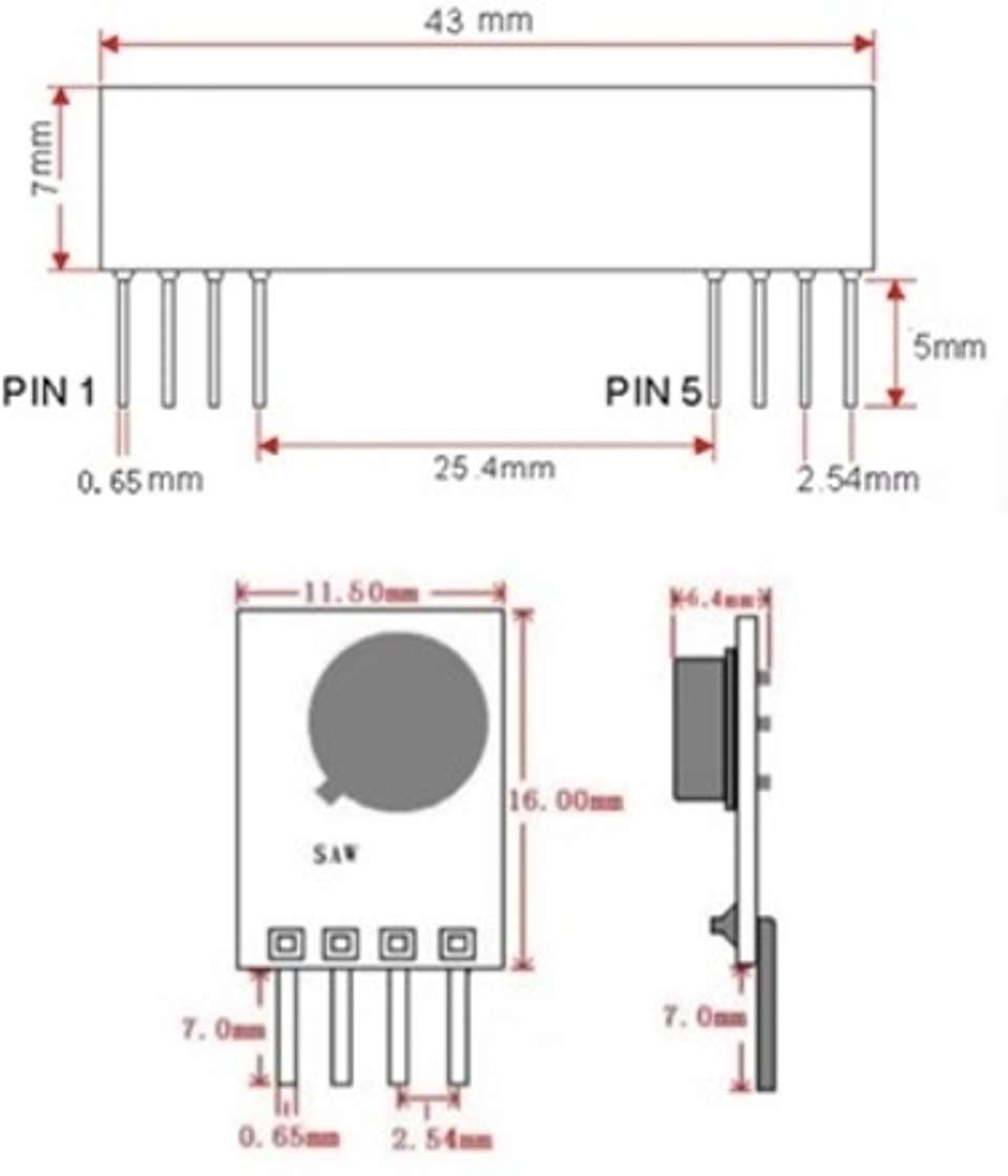 SG Flash PREMIUM RF 433/434 MHz W1 Transmitter - Image 9