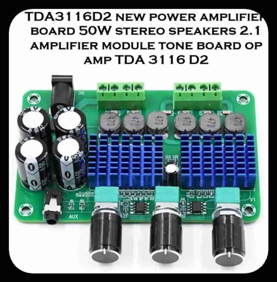 HouseOfCommon tpa3116d2 Digital Ampl Board 21 Channel - Image 6