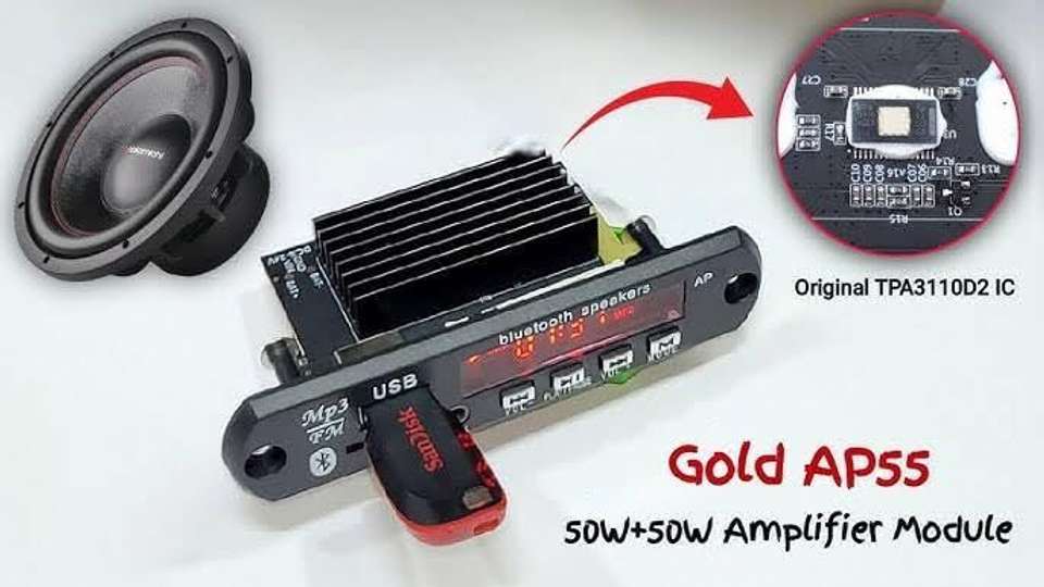 EASTRA TPA3116D2 Gold-AP55 BT Stereo Power Amplifier - Image 5