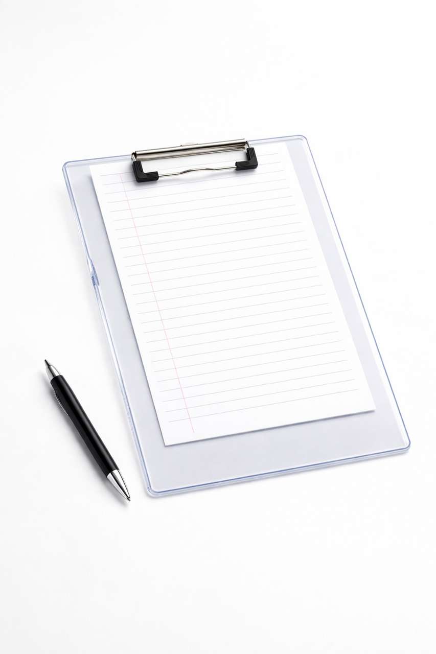 DVAU Transparent Exam Pad A4 Size with Clip - Image 6