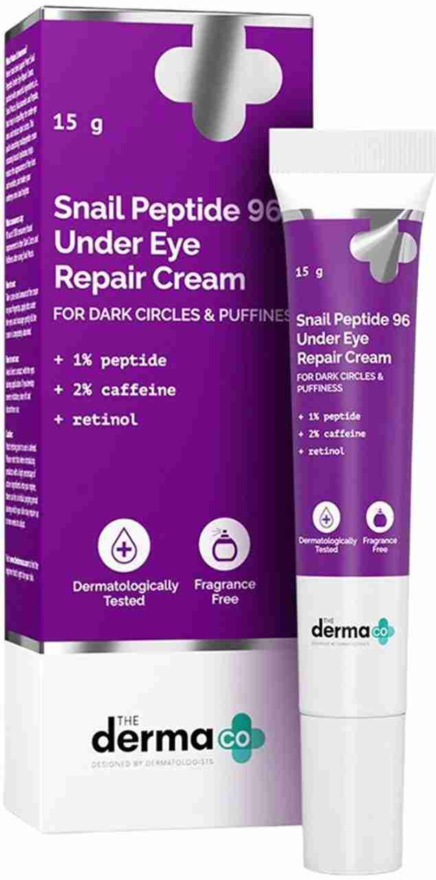 The Derma Co Snail Peptide 96 Under Eye Repair Cream - Image 7