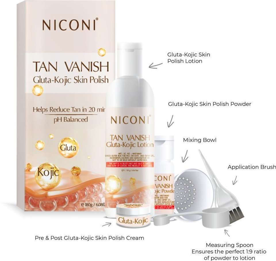 Niconi Gluta-Kojic Instant Tan Removal - Image 7