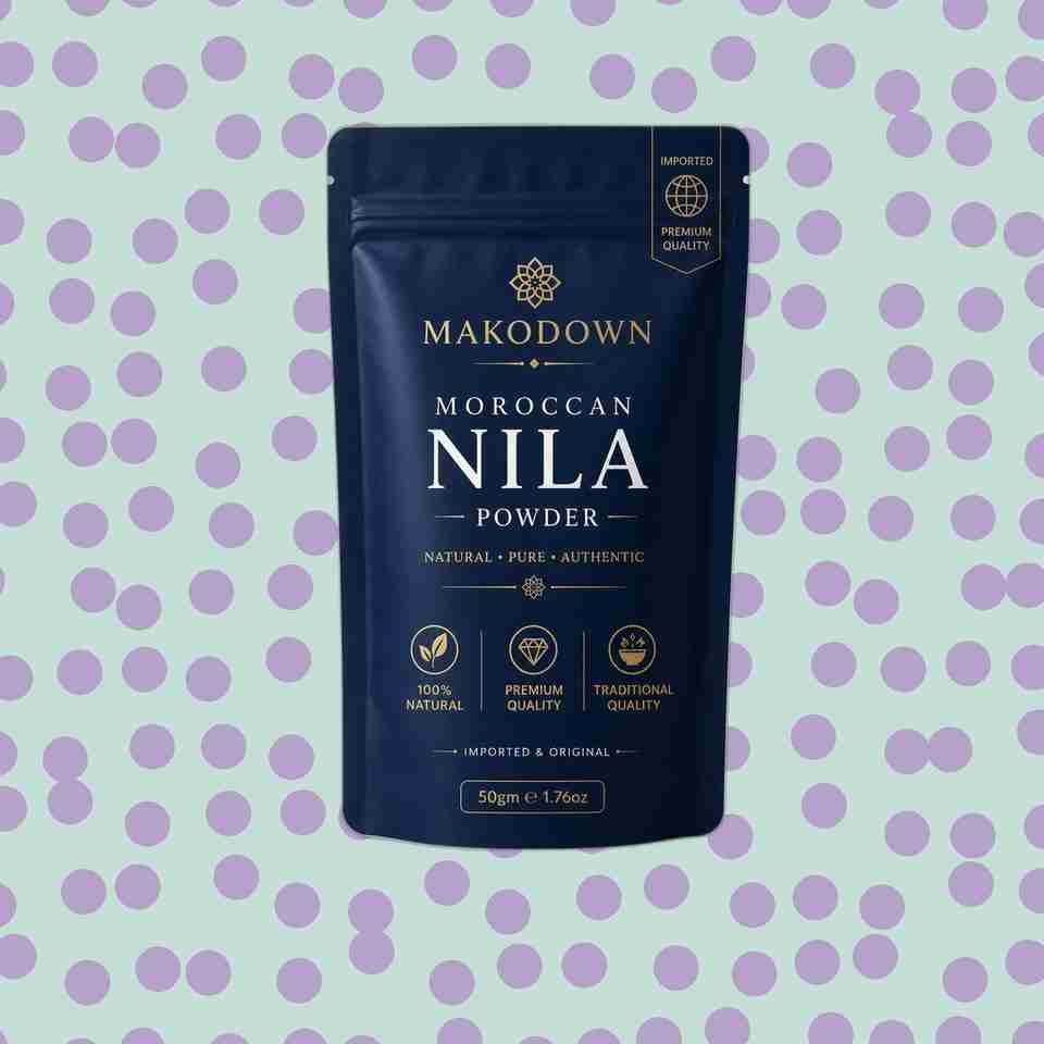 Makodown Moroccan Nila Powder Clay Mask 50g - Image 5