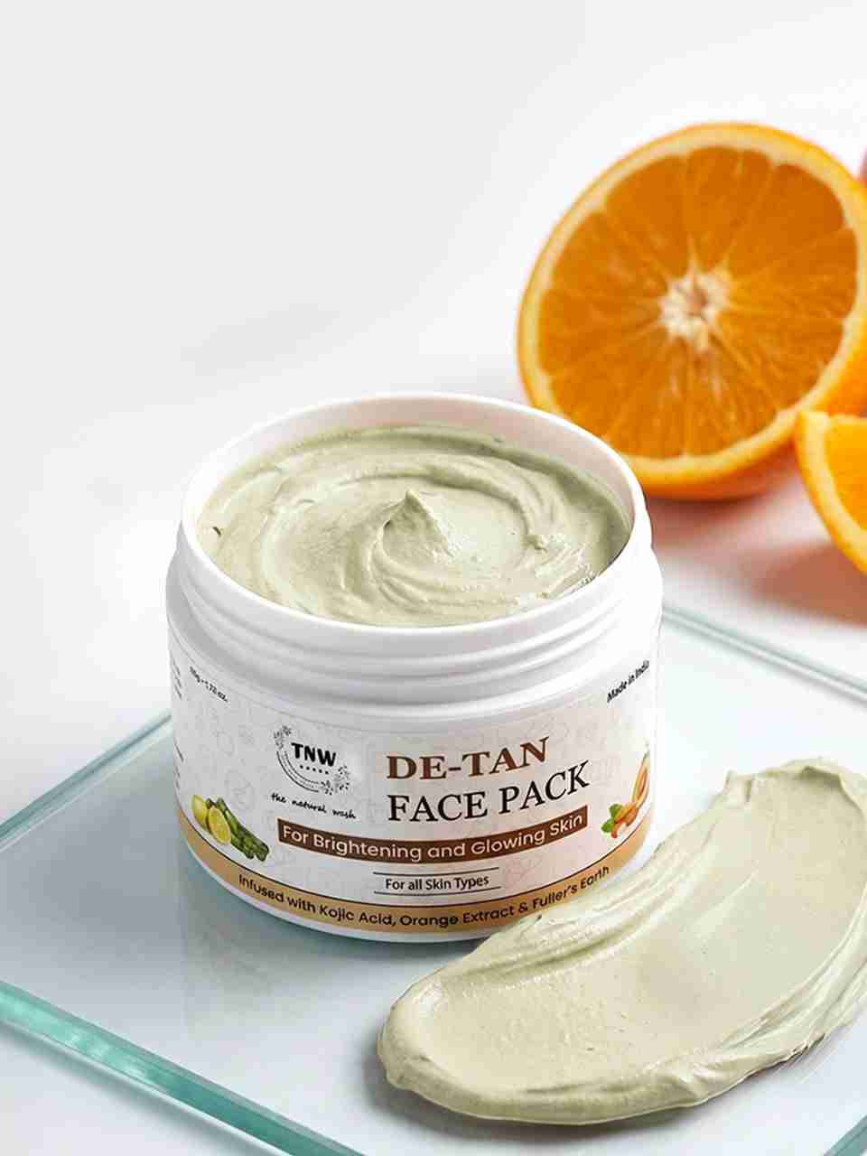 TNW De-Tan Face Pack with Kojic Acid & Orange Extract - Image 6