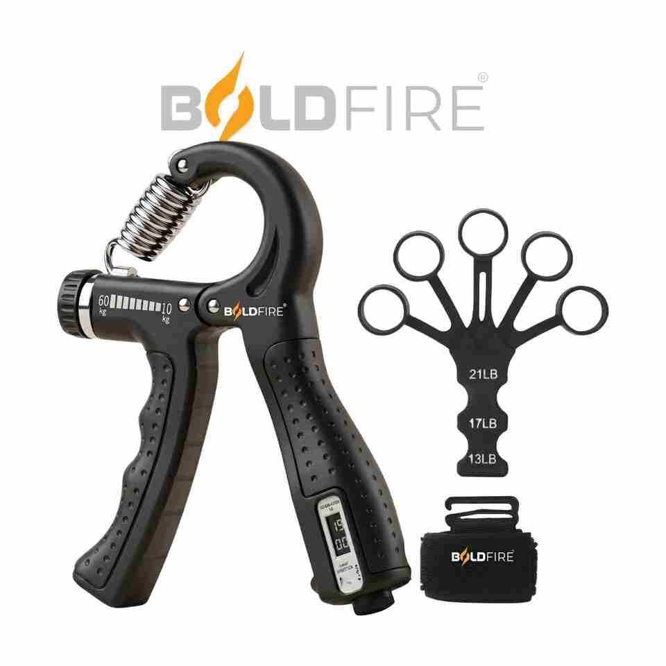 BoldFire Adjustable Hand Grip Strengthener - Image 7
