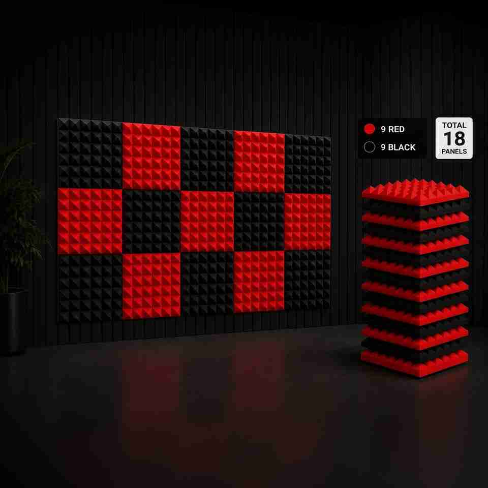 URBAN X Foam Pyramid Wall - Image 7