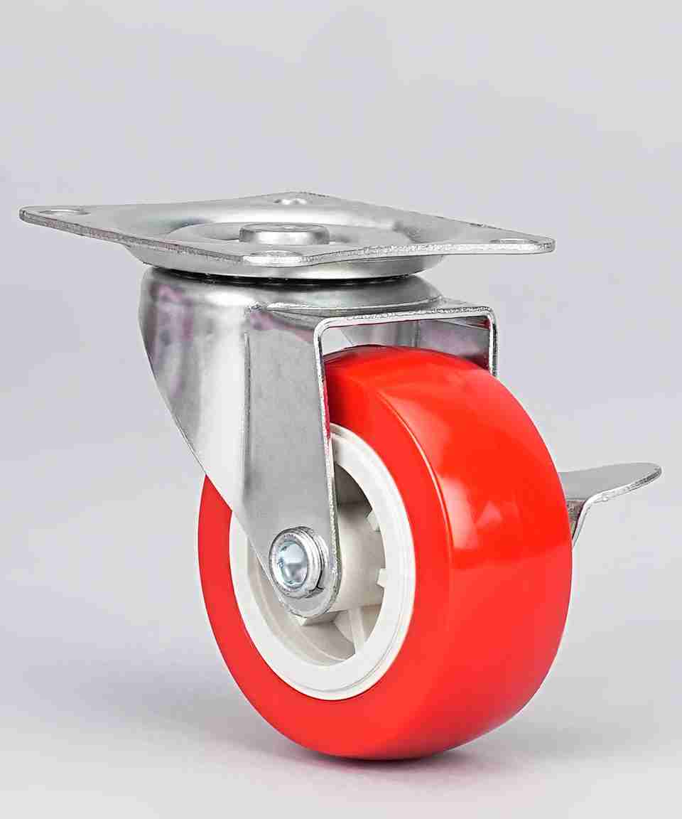 Hkey 38 mm Furniture Wheel with Brake - Image 5