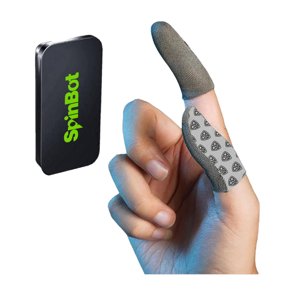 SpinBot Silver Mobile Gaming Finger Sleeve - Image 6