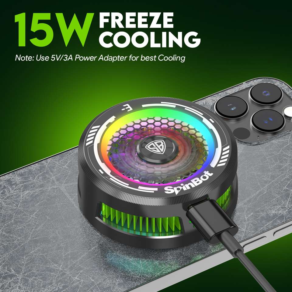 SpinBot IceDot MAG V1 15W Magnetic Mobile Cooler - Image 7
