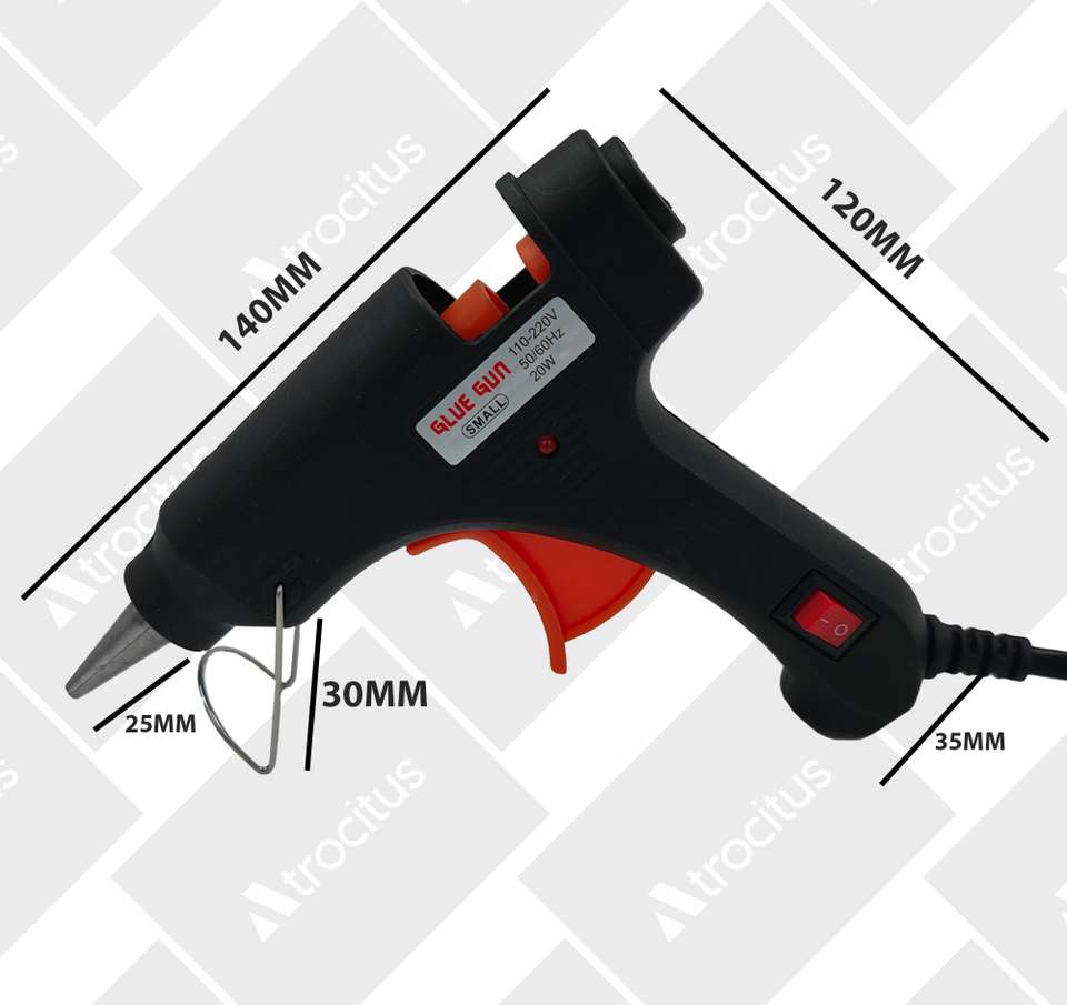 Atrocitus 20W Mini Glue Gun with 50 Glue Sticks - Image 8