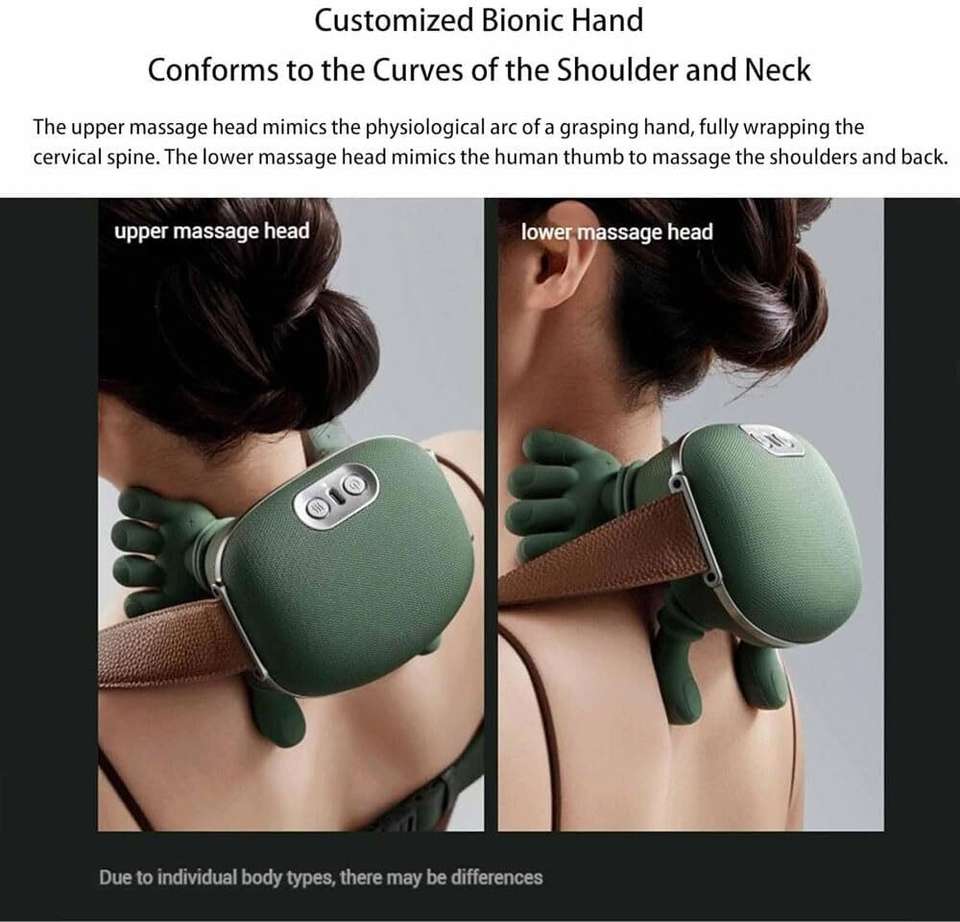 TRIMMO Finger Heated Neck & Shoulder Massager - Image 8