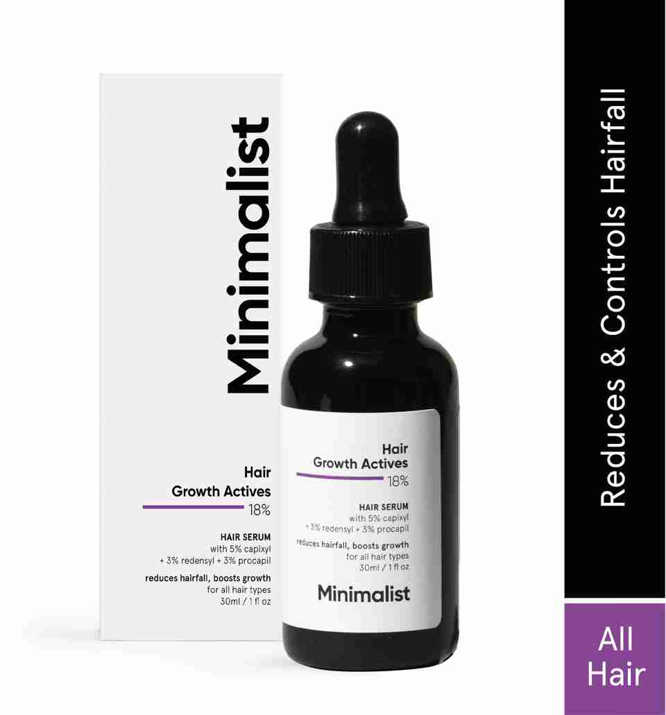 Minimalist Hairfall Control Serum with Redensyl 30ml - Image 6